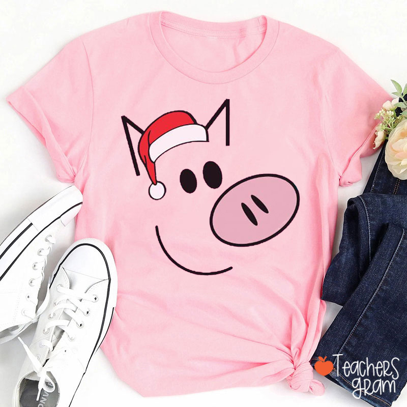 Personalized Book Group Christmas Teacher T-Shirt