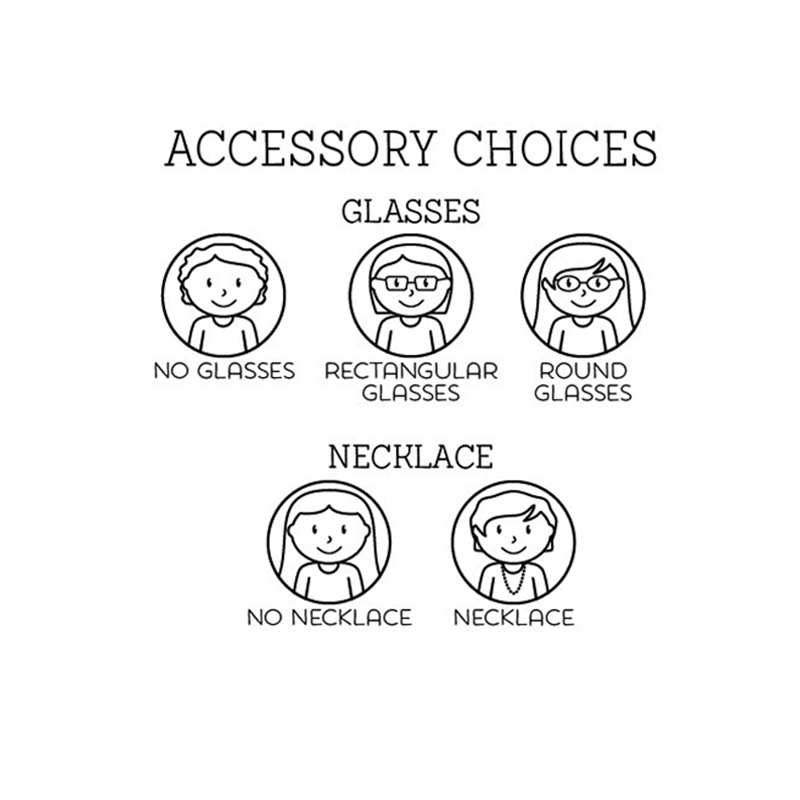 Personalized Teacher Cartoon Image Teacher Stamp