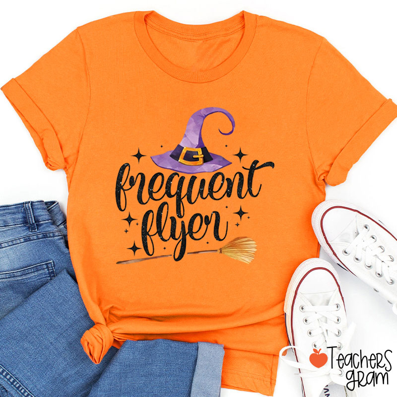 Frequent Flyer Teacher T-Shirt