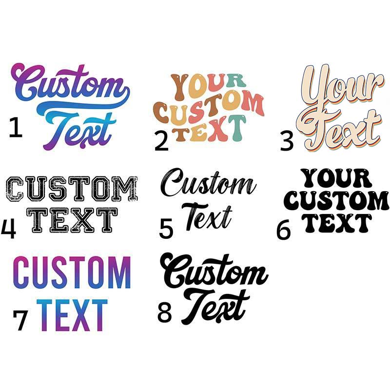 Personalized Your Text Teacher Two Sided T-Shirt