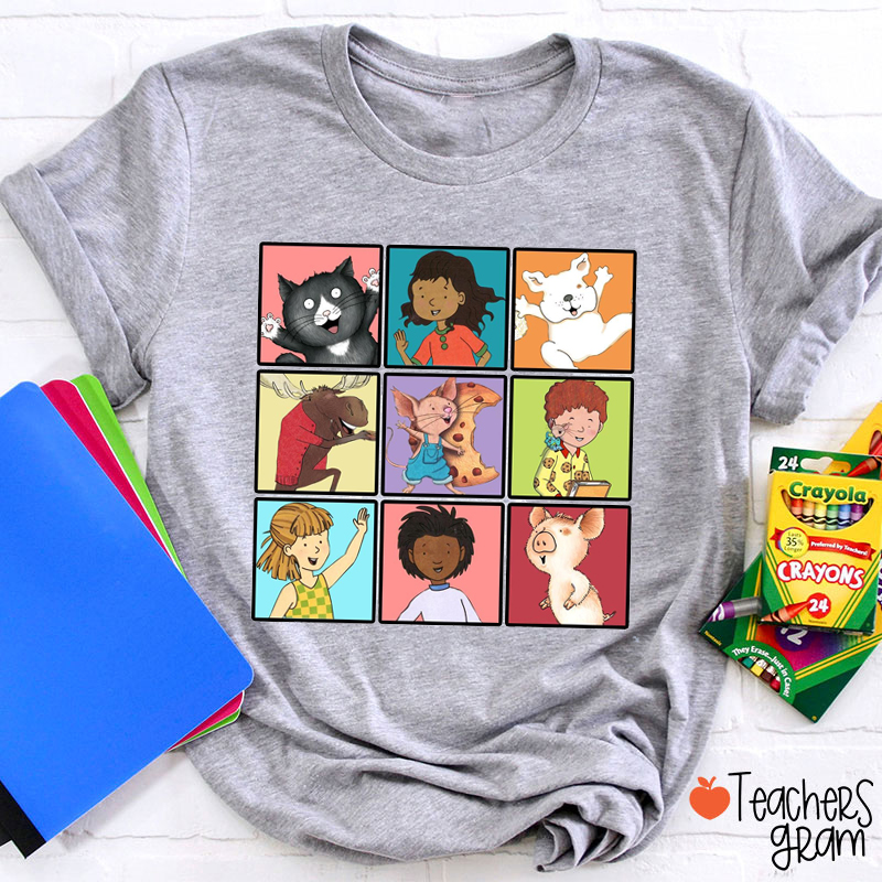 Children's Book School Library Teacher T-Shirt