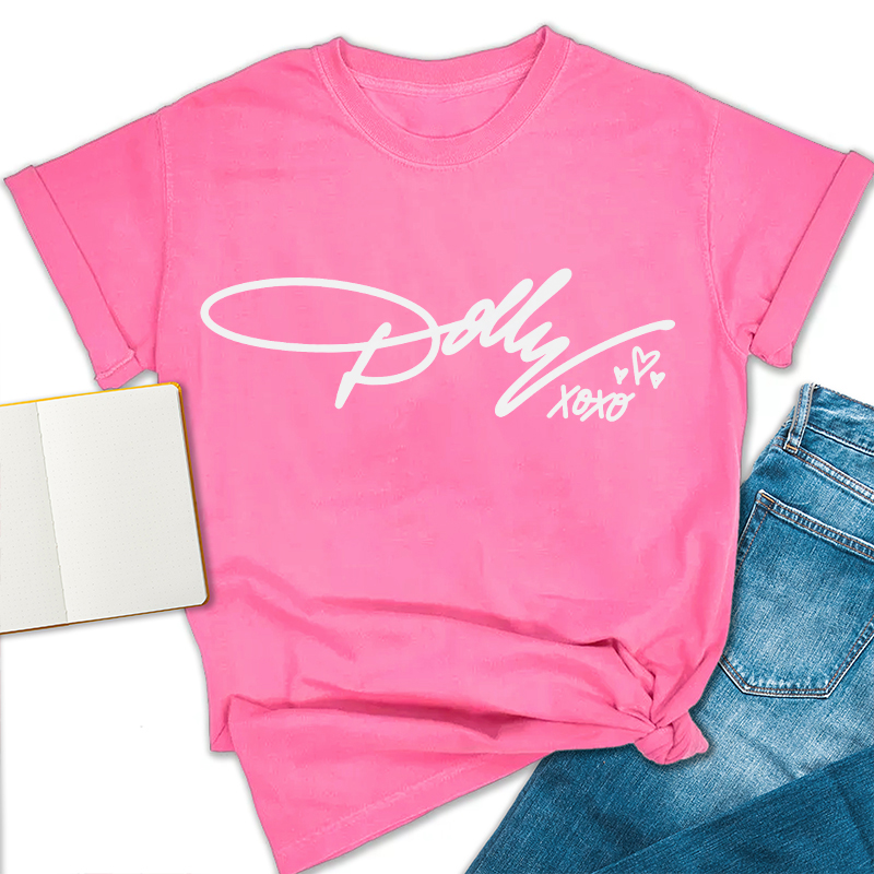Dolly XOXO Teacher T-Shirt