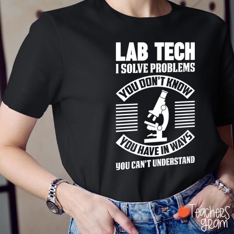 Funny Lab Tech Laboratory Technician Nurse T-Shirt
