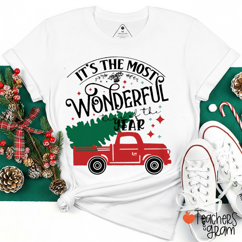 It's The Most Wonderful Time Of The Year Teacher T-Shirt