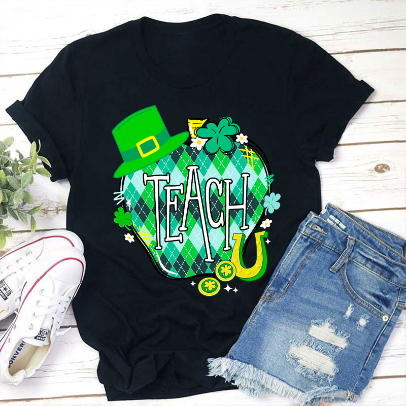 Lucky Apple Teacher T-Shirt