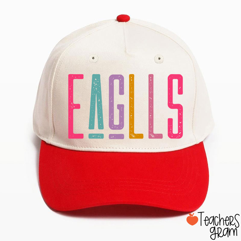 Personalized Mascot School Pride Comfortable Colors Teacher Baseball Cap