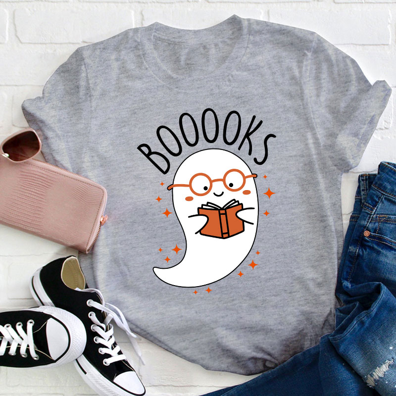 A Reading Ghost Teacher T-Shirt