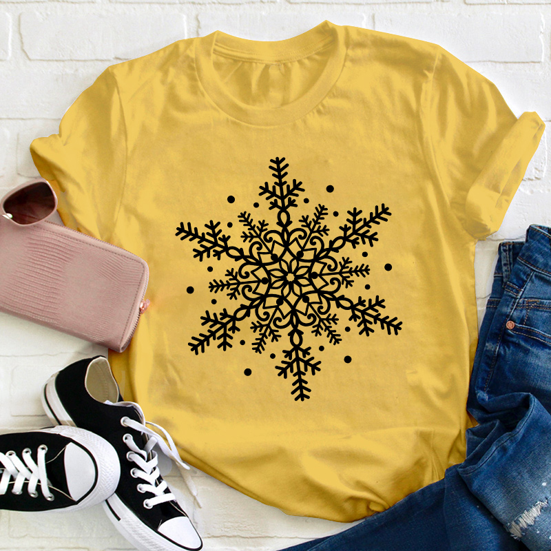 Snowflake Teacher T-Shirt