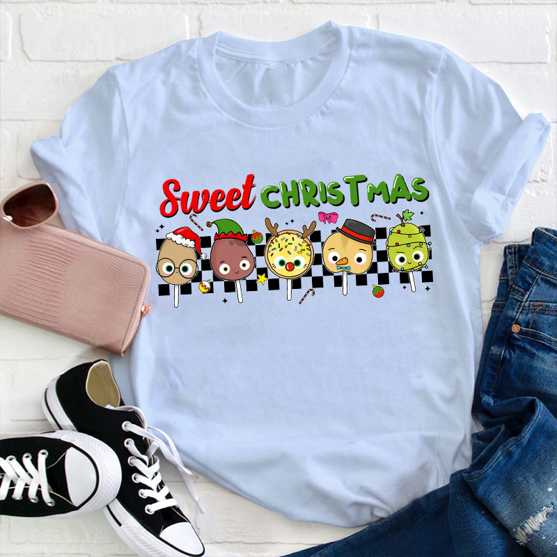 Sweet Christmas Teacher T-Shirt