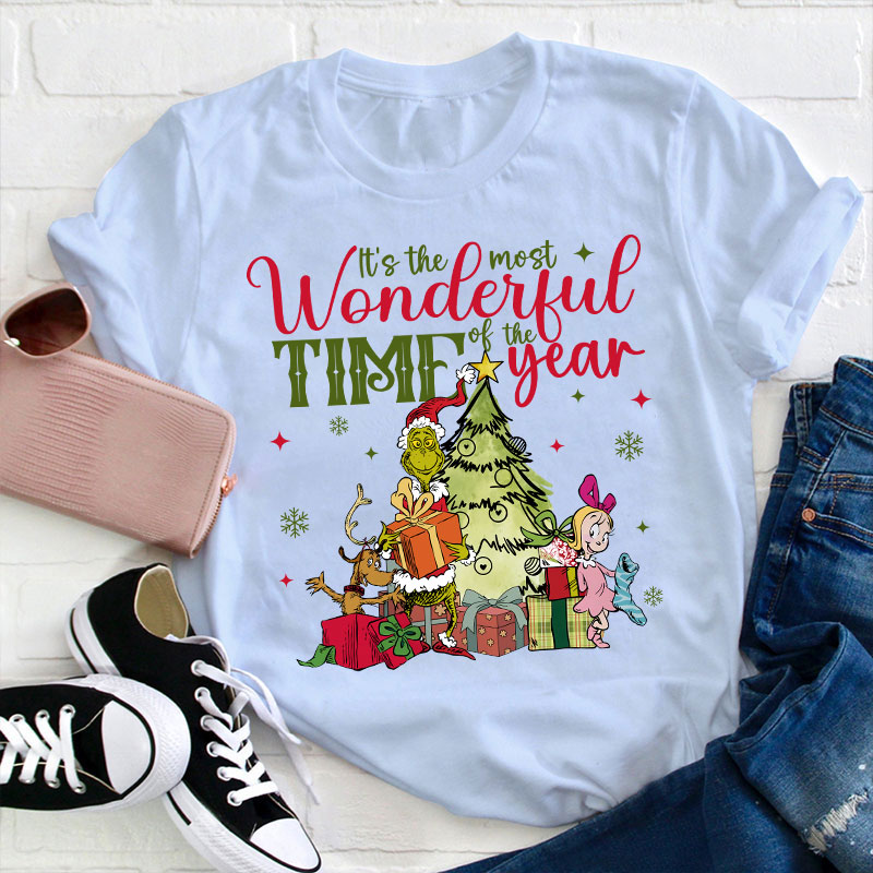 It's The Most Wonderful Time Of The Year Teacher T-Shirt