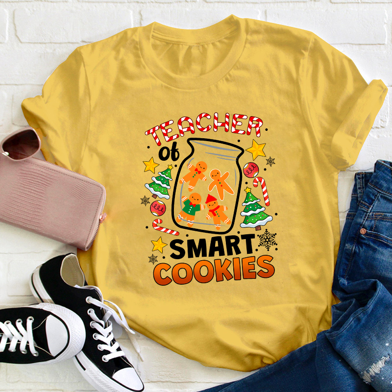 Teacher Of Smart Cookies Teacher T-Shirt