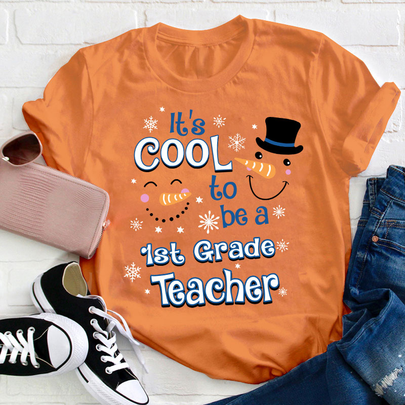 Personalized It's Cool To Be A Teacher T-Shirt