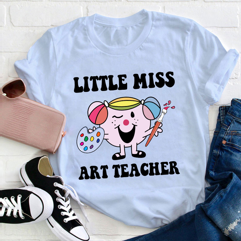 Little Miss Art Teacher T-Shirt