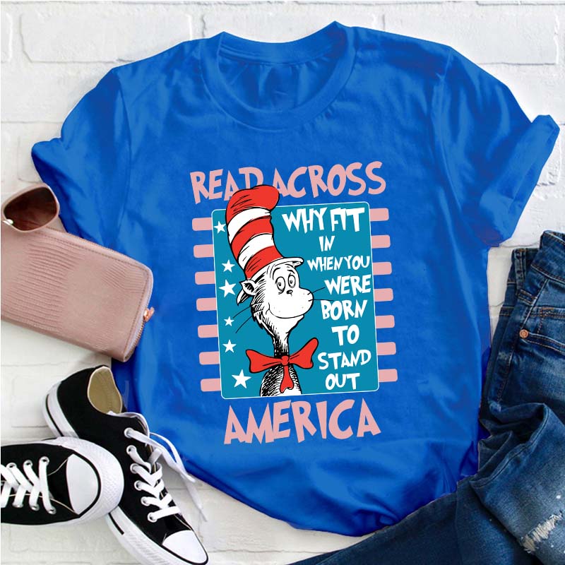 Read Across America Teacher T-Shirt