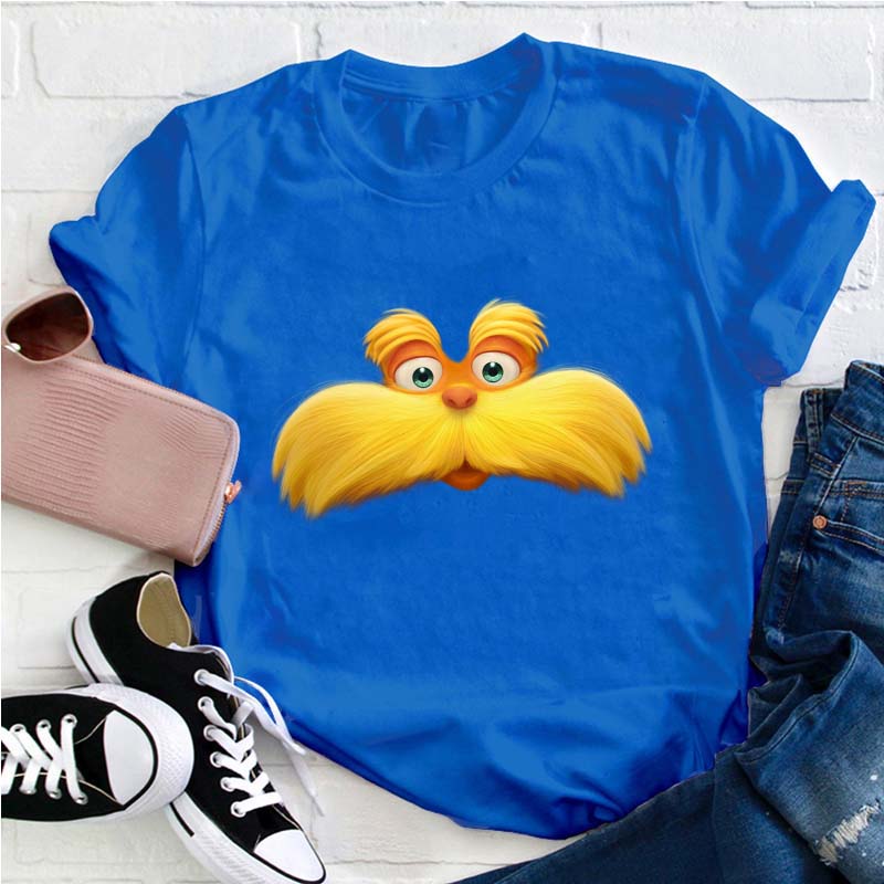 Cute Cartoon Character Expression Teacher T-Shirt