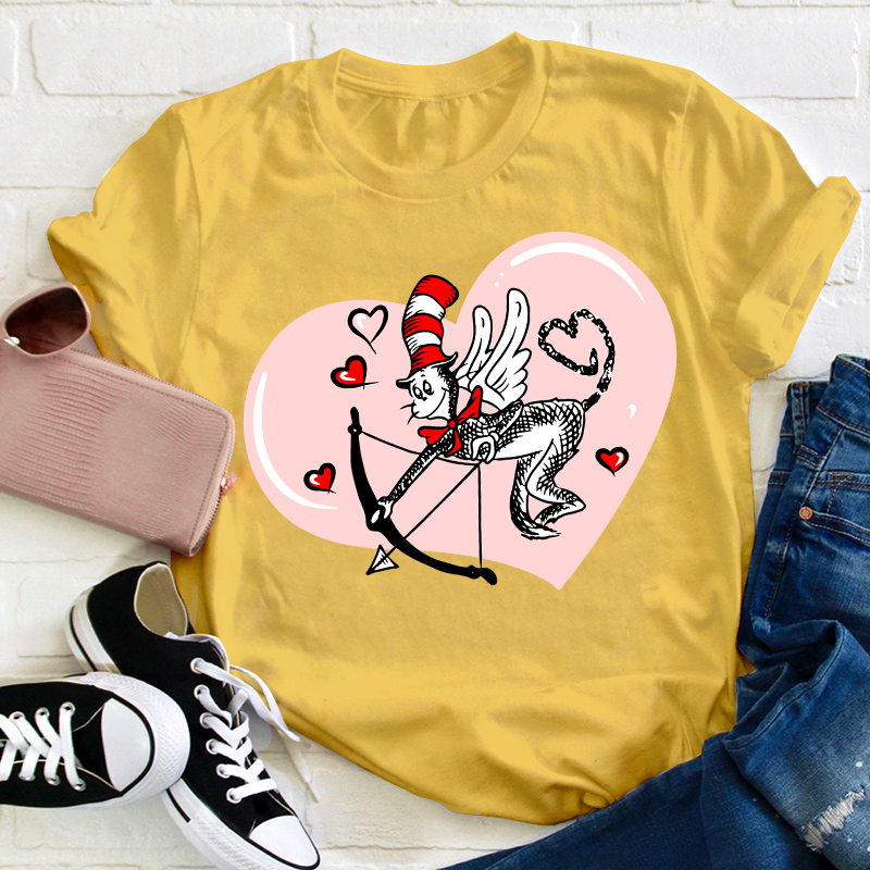 Arrow Of Love Teacher T-Shirt