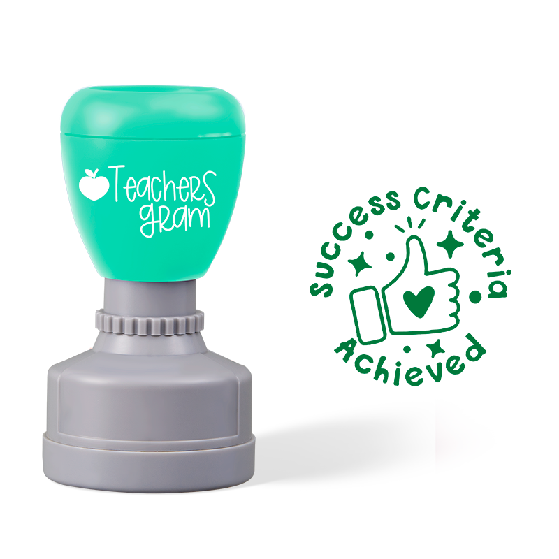 Success Criteria Achieved Teacher Stamp