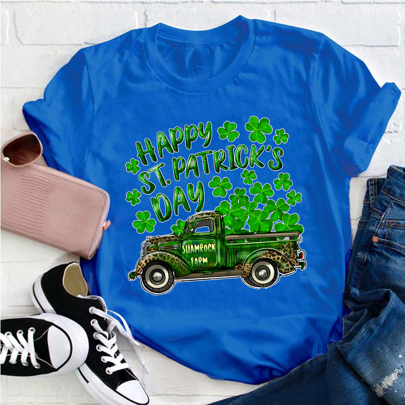 Happy St Patrick's Day Teacher T-Shirt