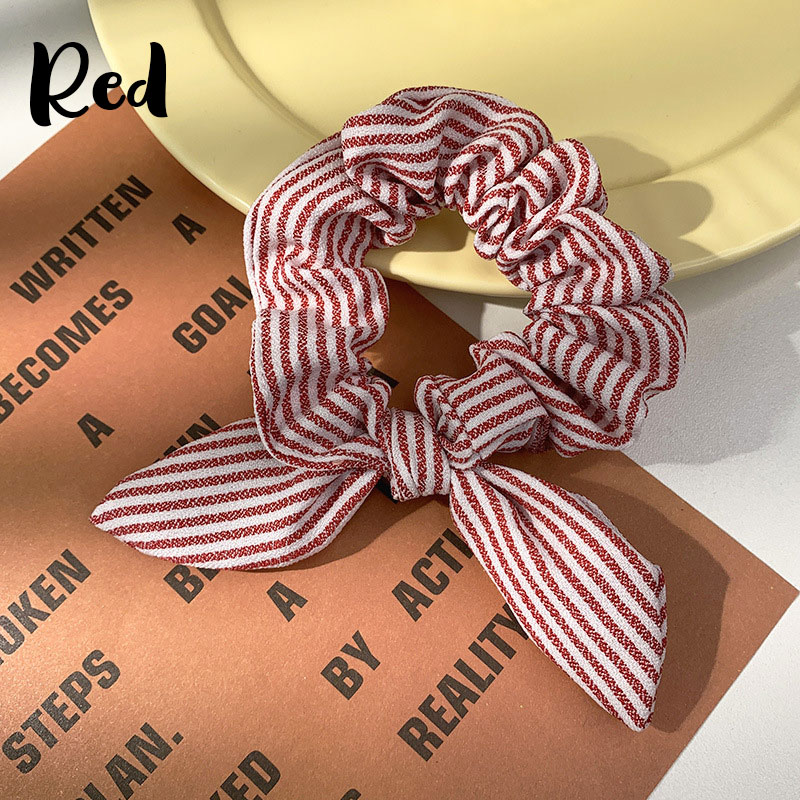 Striped Pattern Teacher Scrunchies