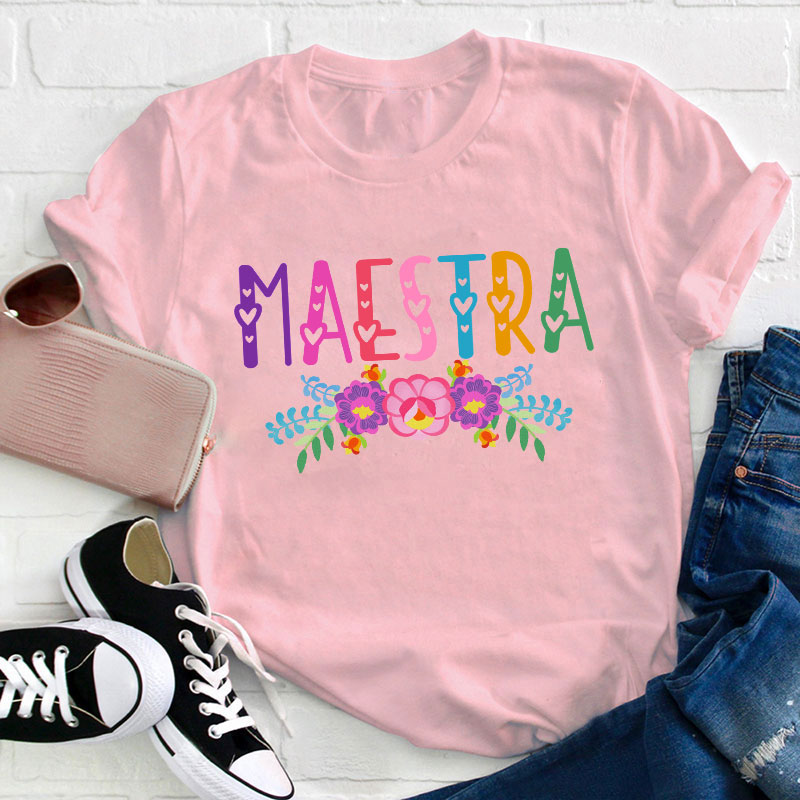 Maestra Spanish Teacher T-Shirt
