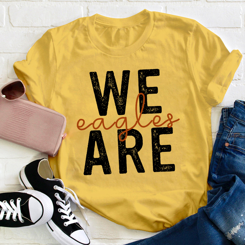 Personalized We Are We Are Winner Teacher T-Shirt