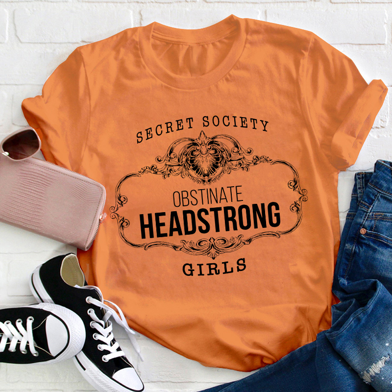 Pride and Prejudice The Secret Society Teacher T-Shirt