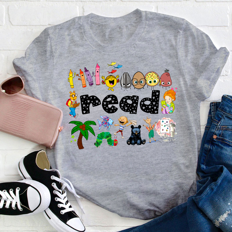 Read Children's Books Teacher T-Shirt