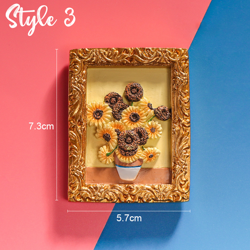 World Famous Painting Van Gogh Series Refrigerator Magnet