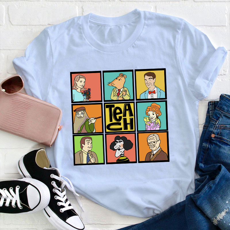 Cartoon Teach T-Shirt