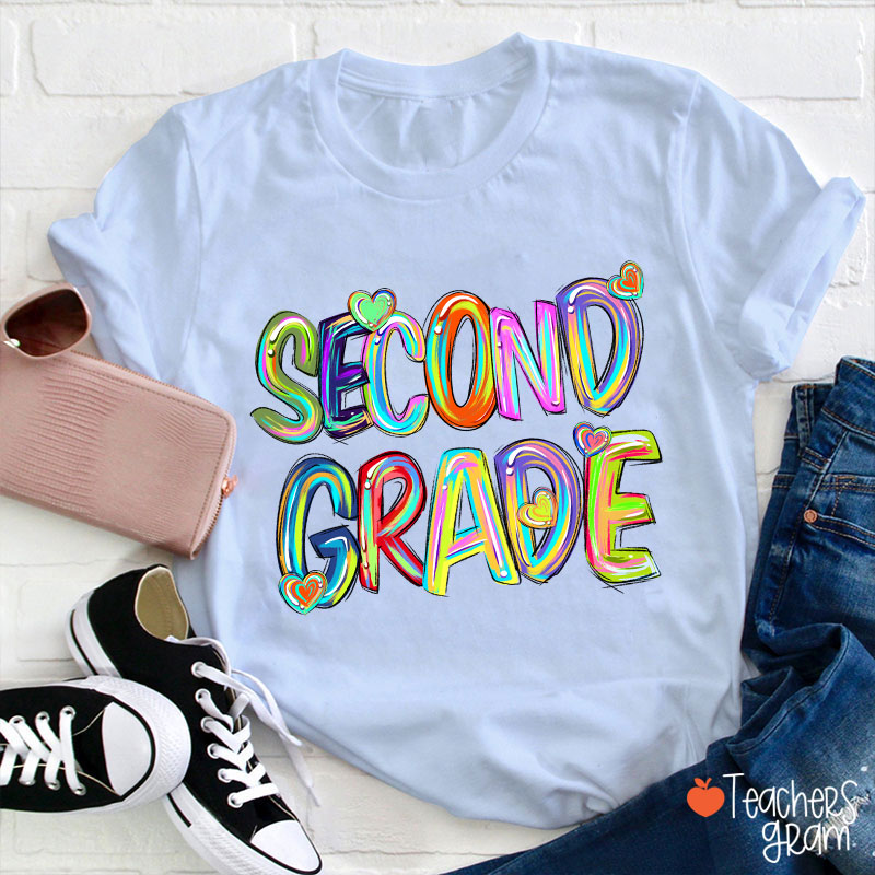 Personalized Class Heart Teacher T-Shirt