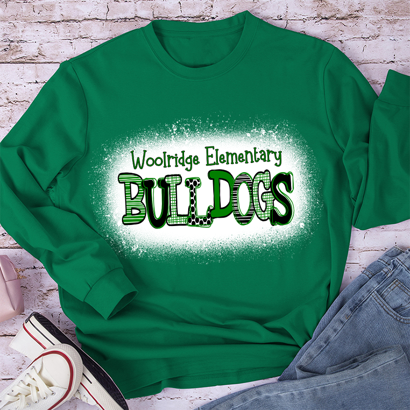 Personalized Hooray I Cheer For Them Teacher Long Sleeve T-Shirt