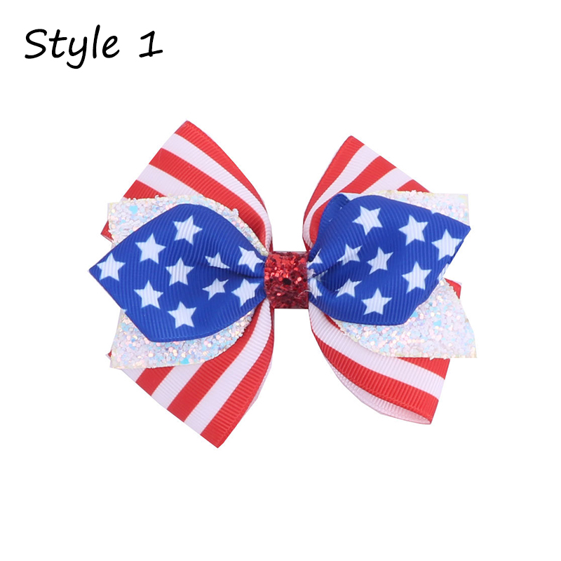 Independence Day Hair Clips