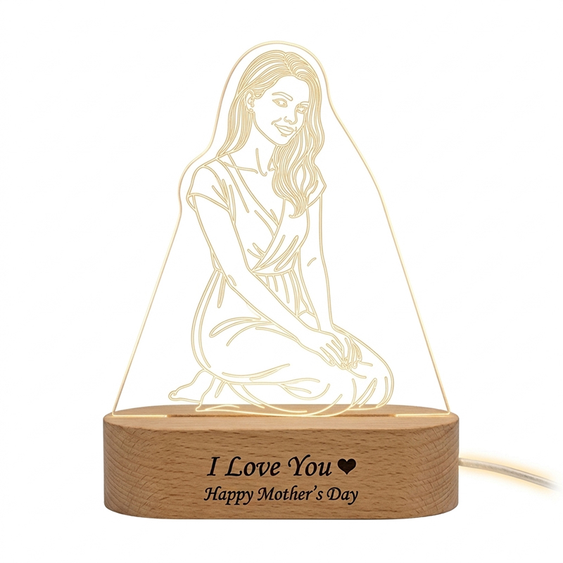 Personalized Photo Night Light