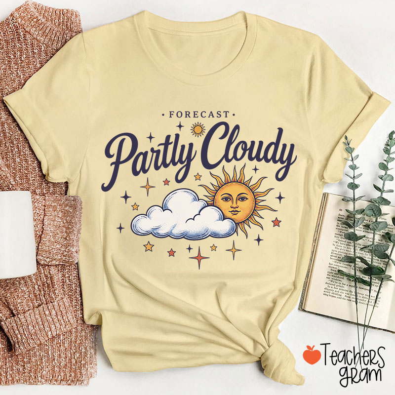 Personalized Celestial Weather Group Shirts Teacher T-Shirt