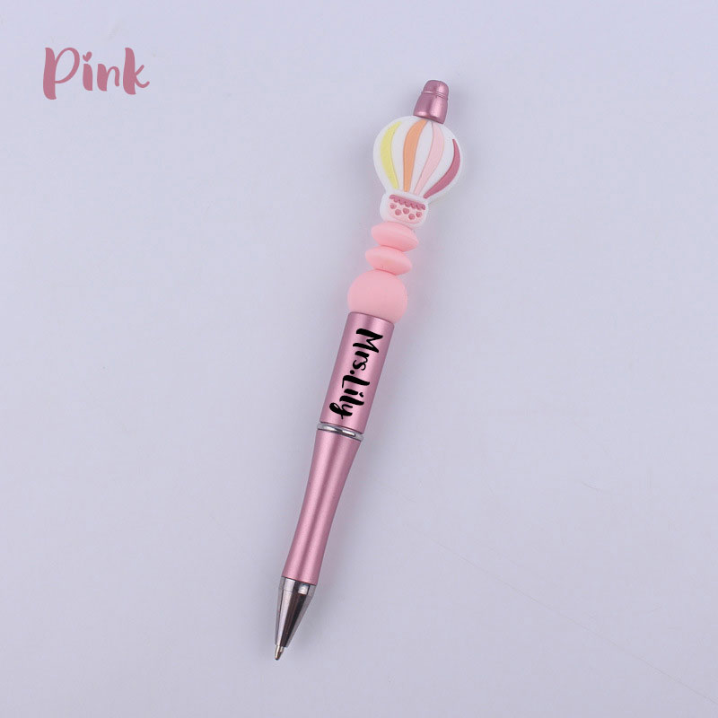 Personalized Colorful Hot Air Balloon Teacher Pens