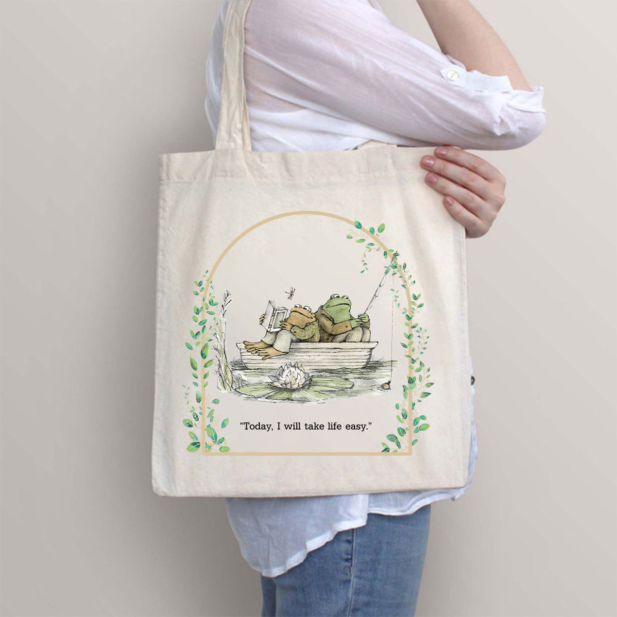Today I Will Take Life Easy Tote Bag