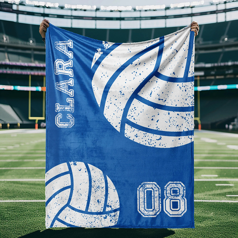 Personalized Sports TeamTeacher Blanket