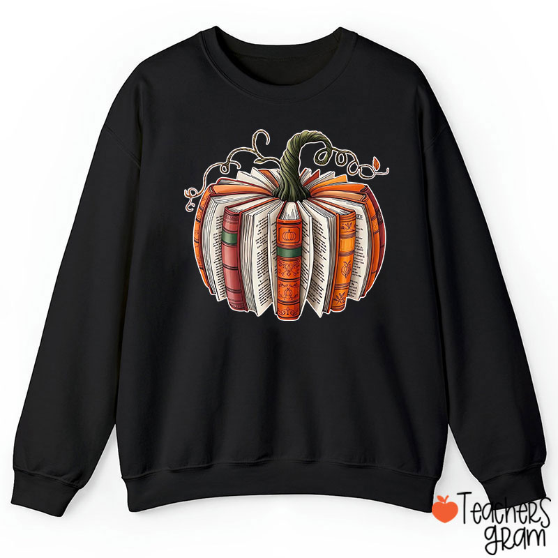 Pumpkin Book  Teacher Sweatshirt