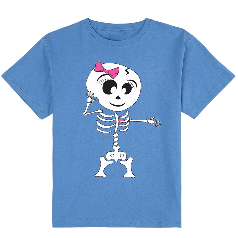 Cute Skeleton Halloween Spooky Class T-Shirt
