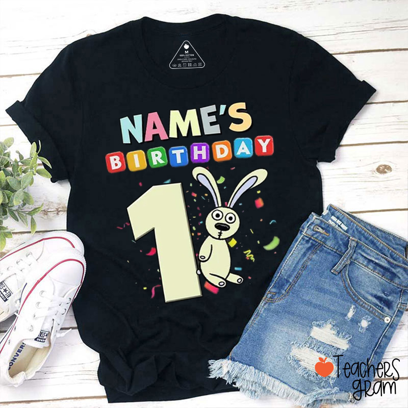 Personalized Children's Books Birthday Family Teacher T-Shirt