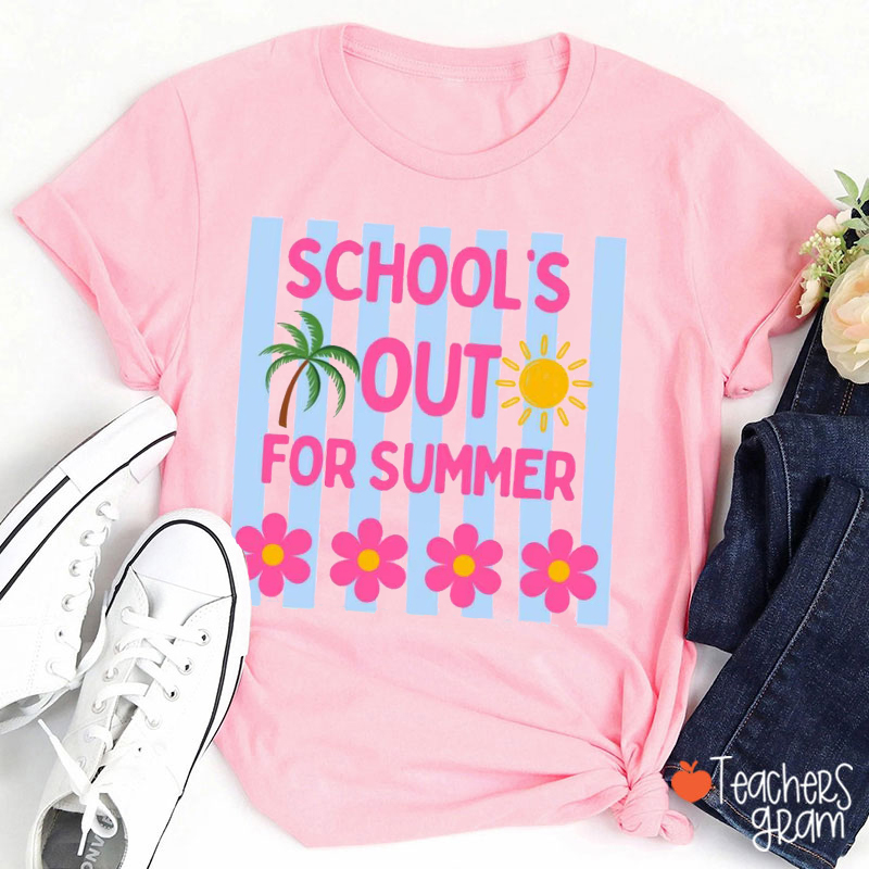 Comfort Colors School’s Out For Summer Teacher T-Shirt