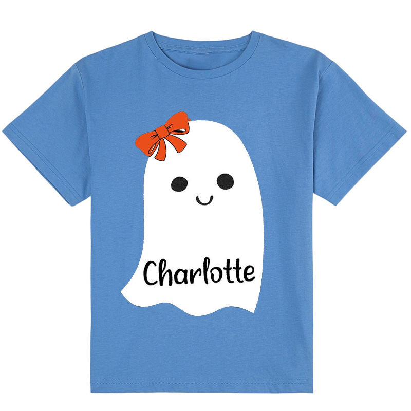 Peronalized Name Cute Ghost Class T-Shirt