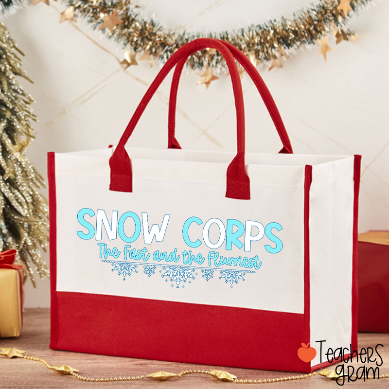 Snow Corps The Fast And The Furriest Teacher Cotton Tote Bag