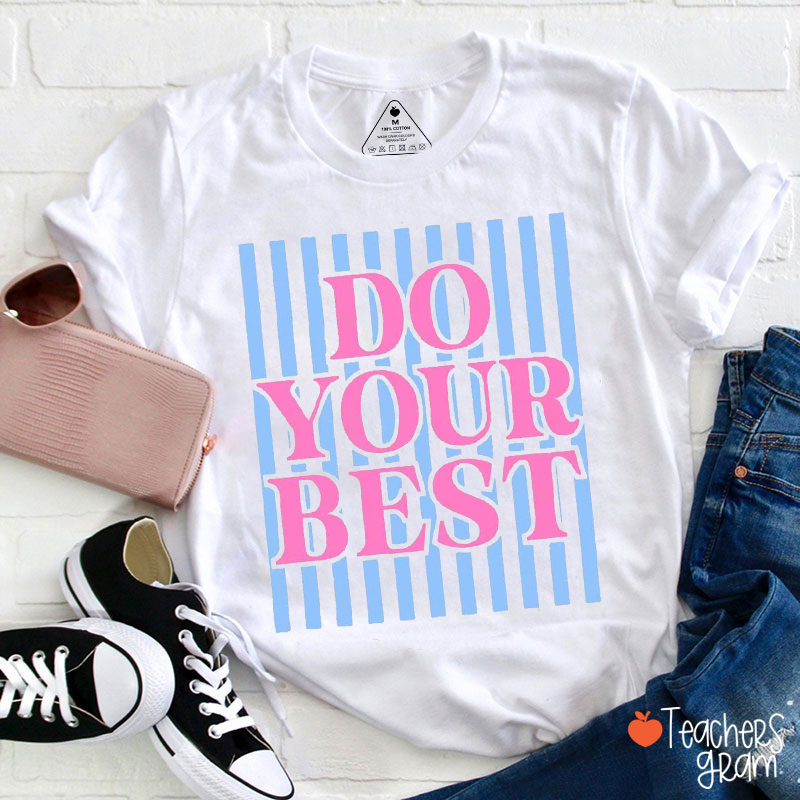 Personalized Comfort Colors Test Day Motivational Teacher T-Shirt