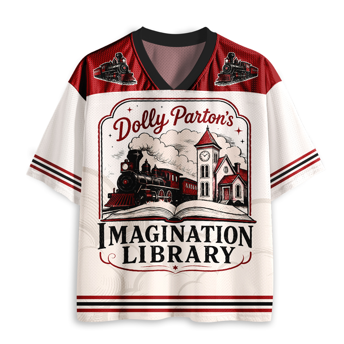 Dolly's Imagination Library Teacher Mesh Jersey