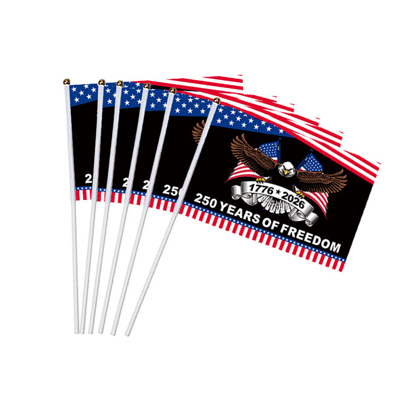 Eagle 1776-2026 250 Years Of Freedom Teacher Handheld Flags
