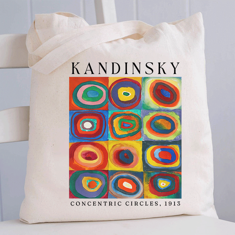 Colorful Circles Tote Bag