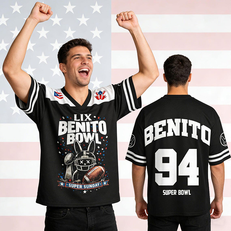 Personalized Benito Bowl Football Teacher Mesh Jersey