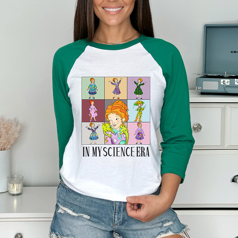 In My Science Era Teacher Raglan Long Sleeve T-Shirt