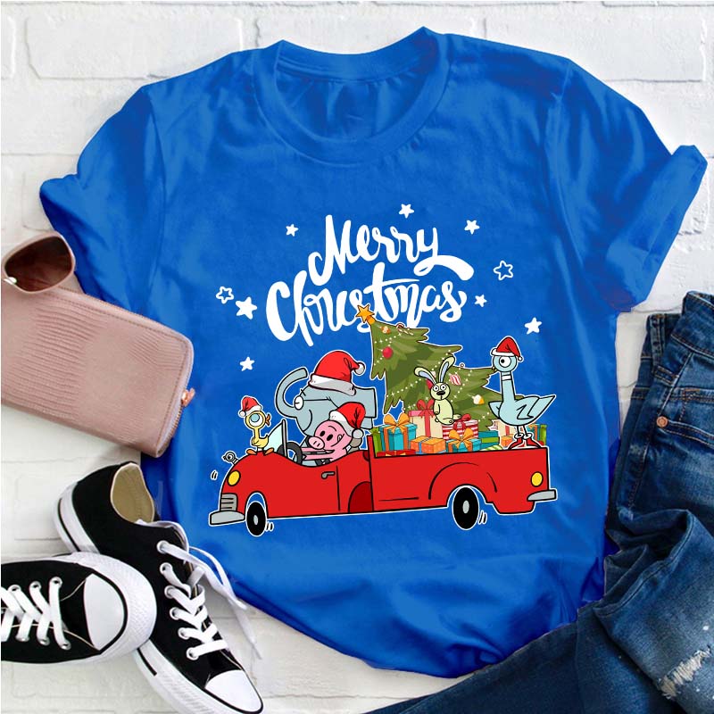 Merry Christmas Have A Nice Christmas Teacher T-Shirt